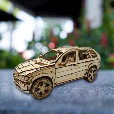 Brilliant Sedan - puzzle cars 3d vehicle model