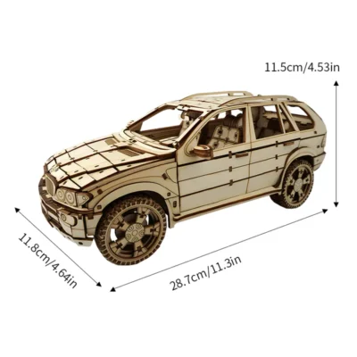 Brilliant Sedan - puzzle cars 3d vehicle model