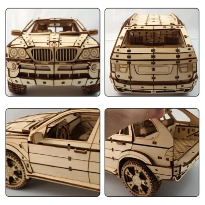 Brilliant Sedan - puzzle cars 3d vehicle model