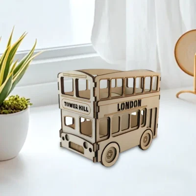 Bus Pen Holder - 3d puzzle best home decor