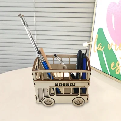 Bus Pen Holder - 3d puzzle best home decor