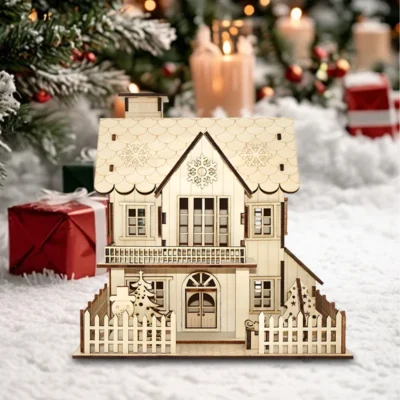Christmas Garden - 3d christmas puzzle holiday décor