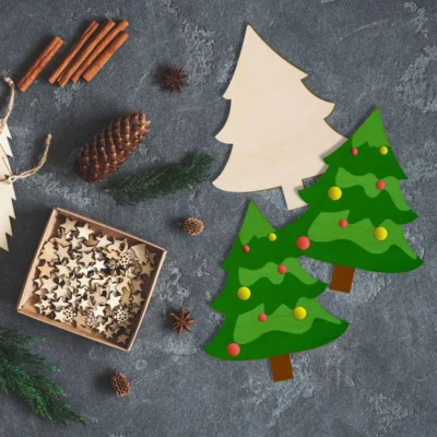 Christmas Tree - puzzle in 3d holiday décor
