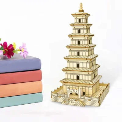 Da-Yan Tower - 3d puzzle architecture architecture model