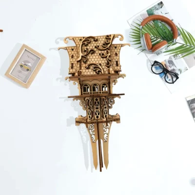 Elf House - haunted house 3d puzzle home decor