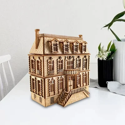 European Castle - 3d castle puzzle architecture model