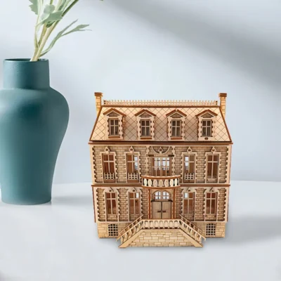European Castle - 3d castle puzzle architecture model