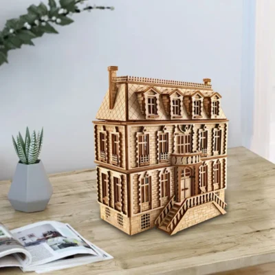 European Castle - 3d castle puzzle architecture model