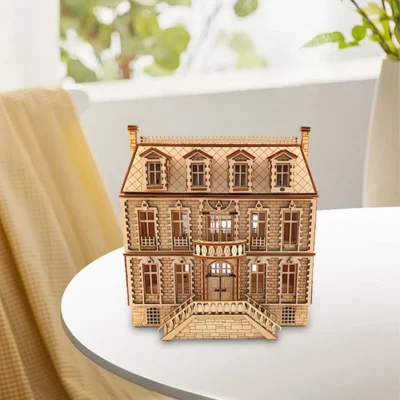 European Castle - 3d castle puzzle architecture model
