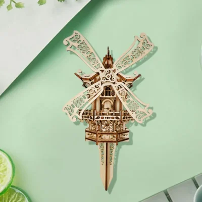 Fantasy Windmill - owl 3d puzzle home decor
