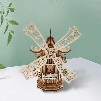 Fantasy Windmill - owl 3d puzzle home decor