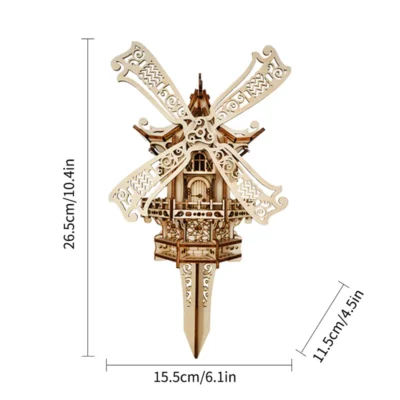 Fantasy Windmill - owl 3d puzzle home decor