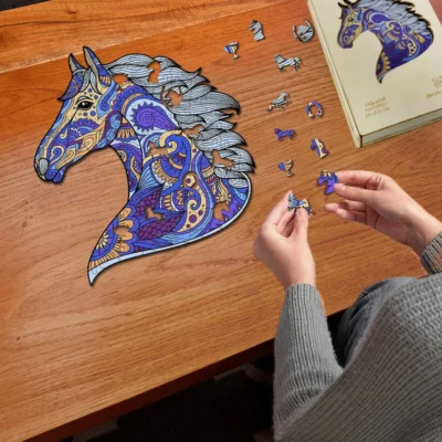 Fine Horse - 3d horse puzzle animal model