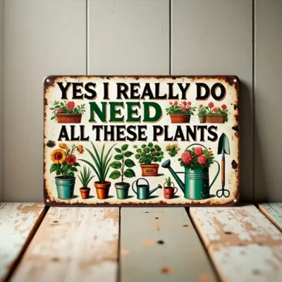 Garden Signs - 3d puzzle planter home decor