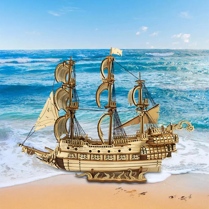 Ghost Ship - 3d puzzles ship ship model