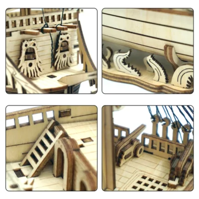 Ghost Ship - 3d puzzles ship ship model
