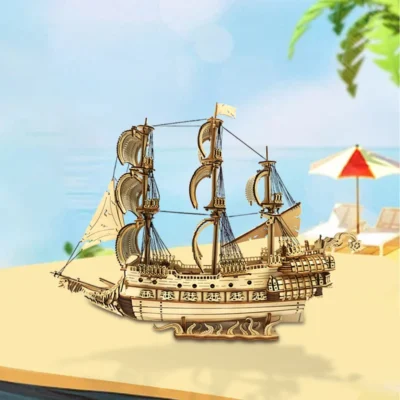 Ghost Ship - 3d puzzles ship ship model
