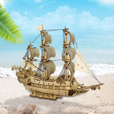 Ghost Ship - 3d puzzles ship ship model
