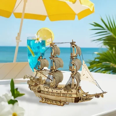 Ghost Ship - 3d puzzles ship ship model