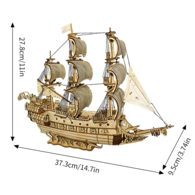 Ghost Ship - 3d puzzles ship ship model