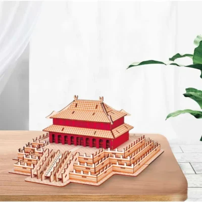 Hall of Supreme Harmony - 3d dog puzzle architecture model