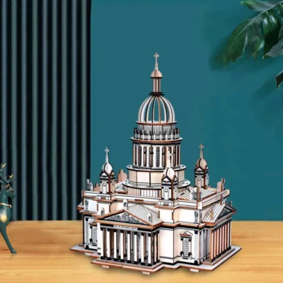 Isa Kiev Cathedral - wood 3d puzzles architecture model