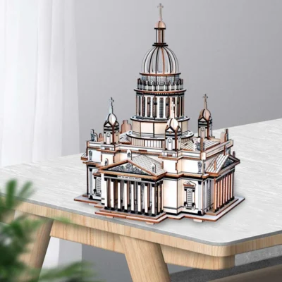 Isa Kiev Cathedral - wood 3d puzzles architecture model