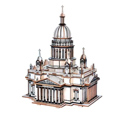 Isa Kiev Cathedral - wood 3d puzzles architecture model