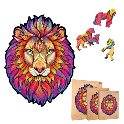 Lion - pro lion 3d puzzles animal model