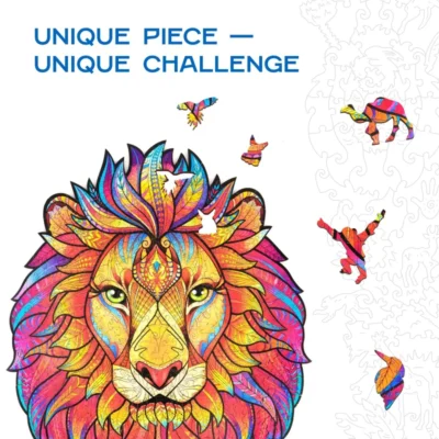 Lion - pro lion 3d puzzles animal model