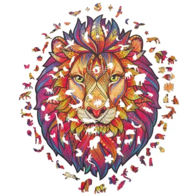 Lion - pro lion 3d puzzles animal model