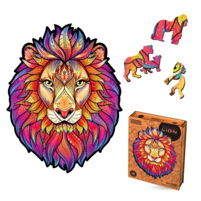 Lion - pro lion 3d puzzles animal model