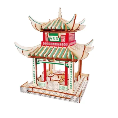 Love Night Pavilion - 3d wooden puzzle night light home decor