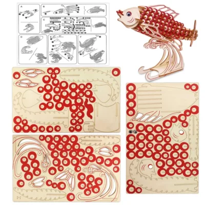 Lucky Fish - 3d fish puzzle animal model