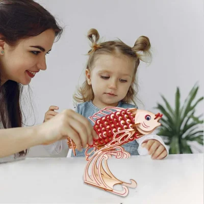 Lucky Fish - 3d fish puzzle animal model
