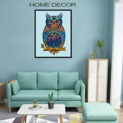 Owl - 3d owl jigsaw puzzle animal model