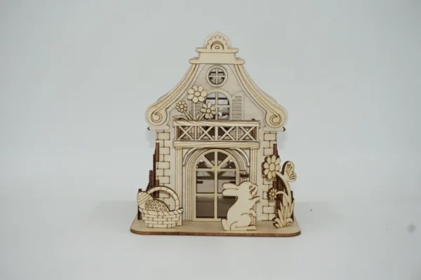 Rabbit Hutch - 3d wood puzzle animal model