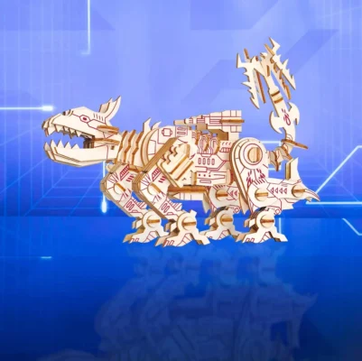 Robot Dog - mechanical 3d puzzle mechanical model