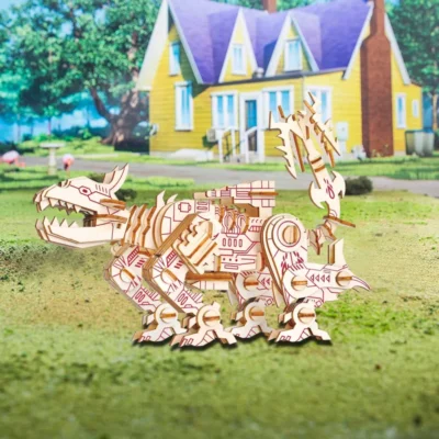 Robot Dog - mechanical 3d puzzle mechanical model
