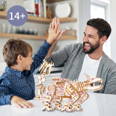 Robot Dog - mechanical 3d puzzle mechanical model