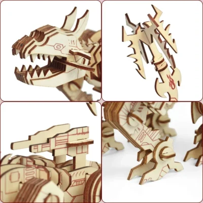 Robot Dog - mechanical 3d puzzle mechanical model