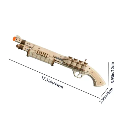 Shotgun - 3d gun puzzles mechanical model