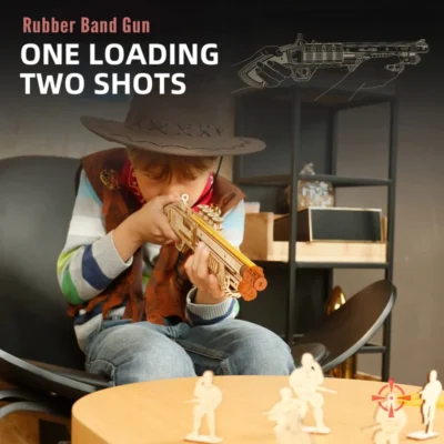 Shotgun - 3d gun puzzles mechanical model