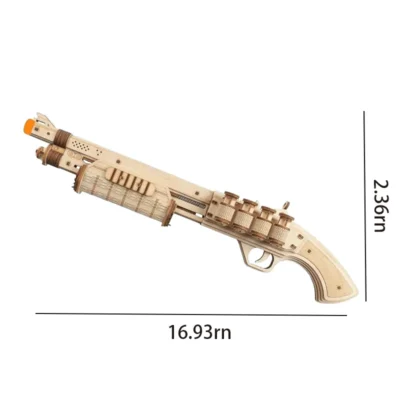 Shotgun - 3d gun puzzles mechanical model