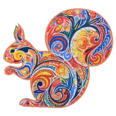 Squirrel - animal 3d puzzles animal model