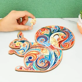 Squirrel - animal 3d puzzles animal model