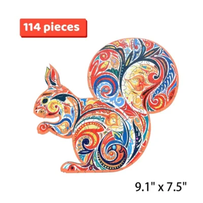 Squirrel - animal 3d puzzles animal model