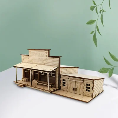 Store Warehouse - 3d puzzle toys architecture model