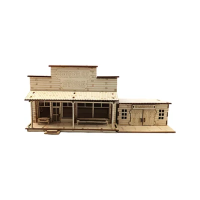 Store Warehouse - 3d puzzle toys architecture model