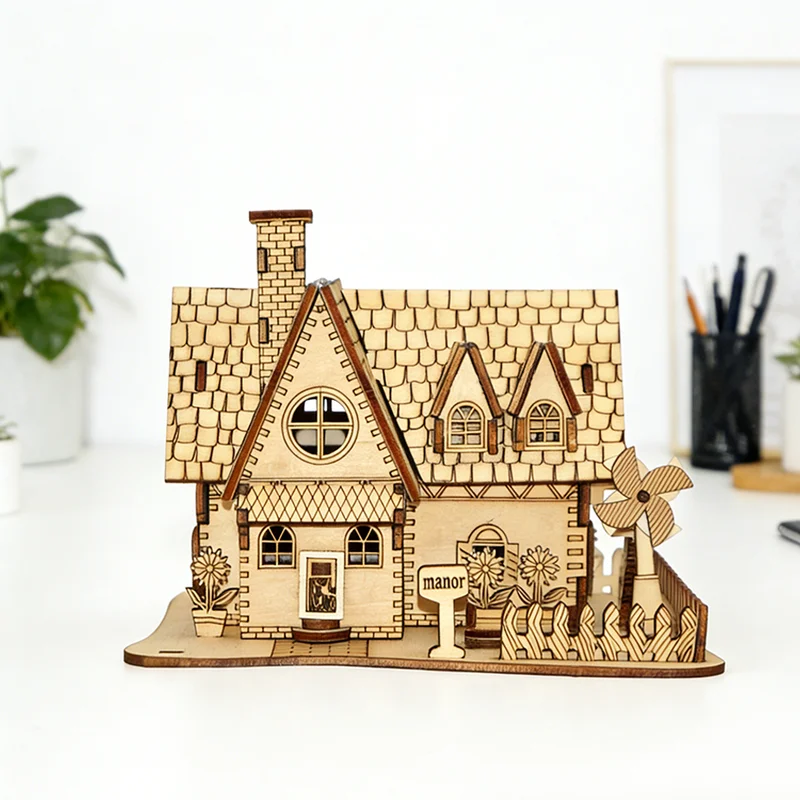 Sunflower Manor - puzzle 3d toys home decor